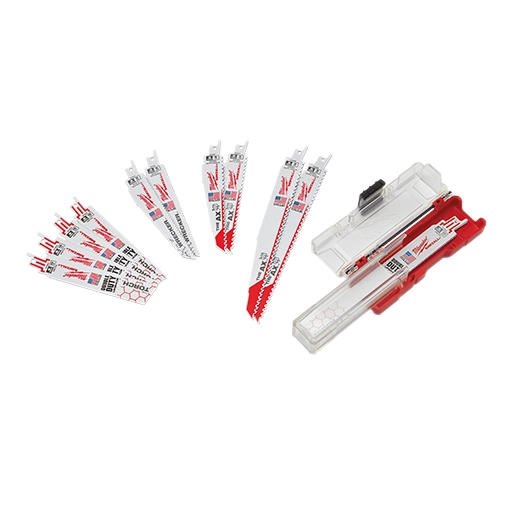 MILWAUKEE 49-22-1129 SAWZALL® Demolition Blade Set - 12PC
