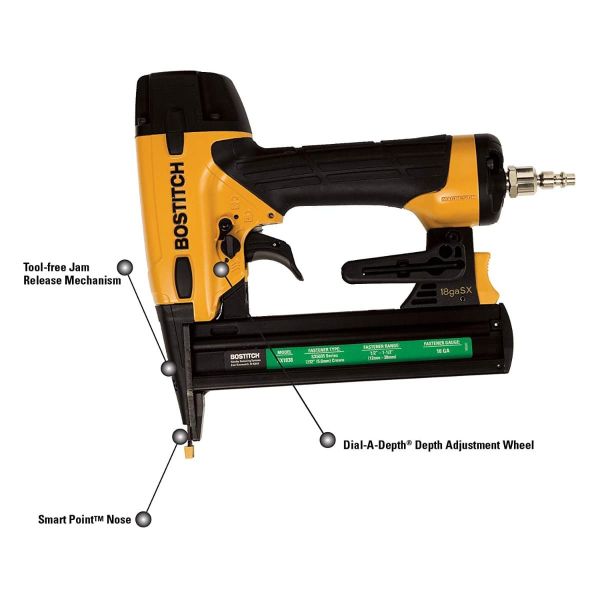 BOSTITCH SX1838K 18G SX STAPLER
