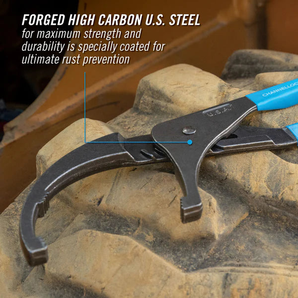 CHANNEL LOCK 215 15.5-inch Oil Filter/PVC Pliers