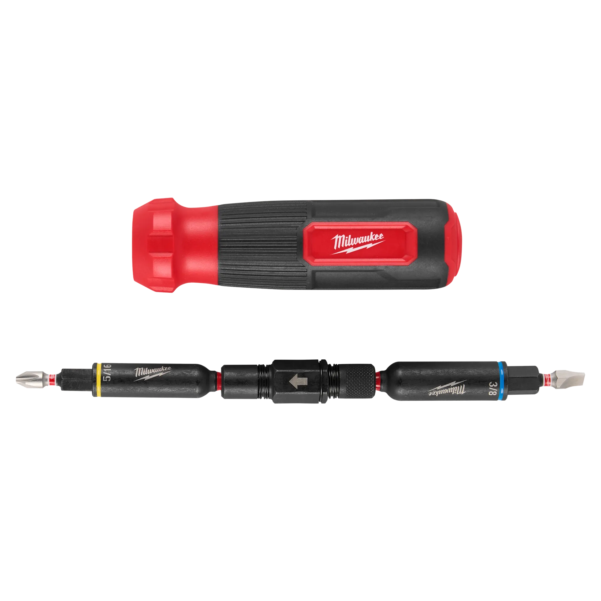 MILWAUKEE 48-22-2922 8-IN-1 Multi-Bit & Nut Driver W/ SHOCKWAVE™ Impact Duty Bits & Nut Drivers