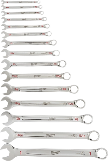 MILWAUKEE 48-22-9415 15pc Combination Wrench Set - SAE