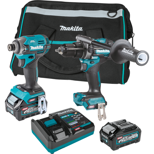 MAKITA GT201M1D1 40V MAX XGT 2PC COMBO KIT (Hammer Driver-Drill/Impact Driver)