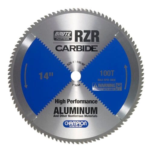 CHAMPION RZR-14-100-NF CARBIDE CIRCULAR SAW 14
