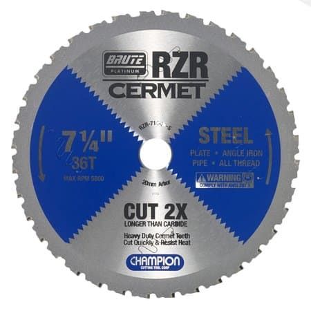 CHAMPION RZR-714-54-KO-NF CARBIDE CIRCULAR SAW 7-1/4X54T 5/8KO