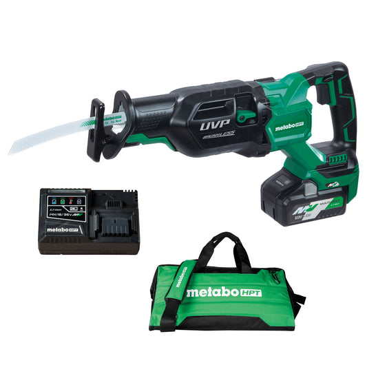 METABO CR36DAM 36V MultiVolt™ Cordless Brushless Reciprocating Saw Kit