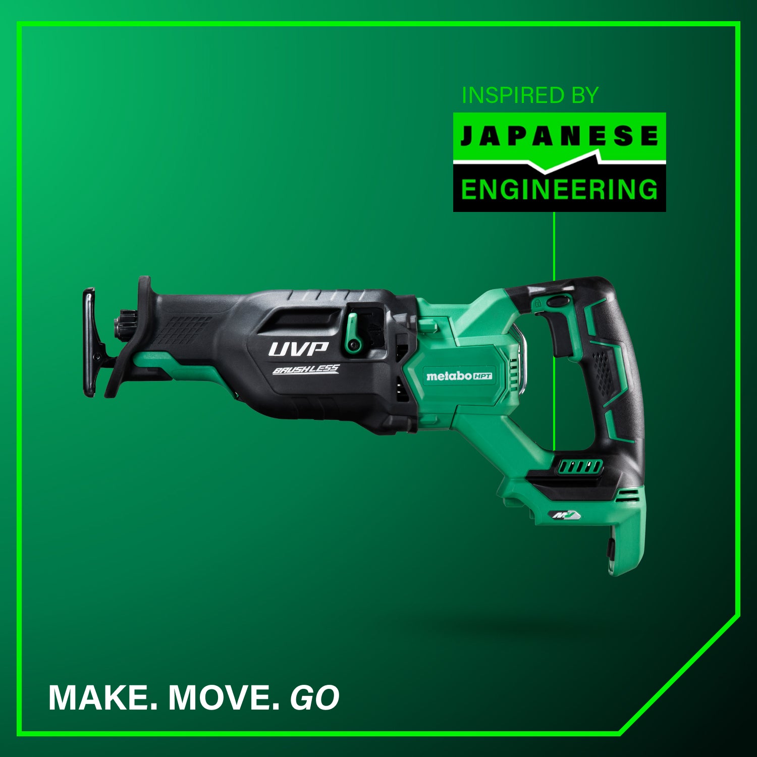 METABO CR36DAM 36V MultiVolt™ Cordless Brushless Reciprocating Saw Kit