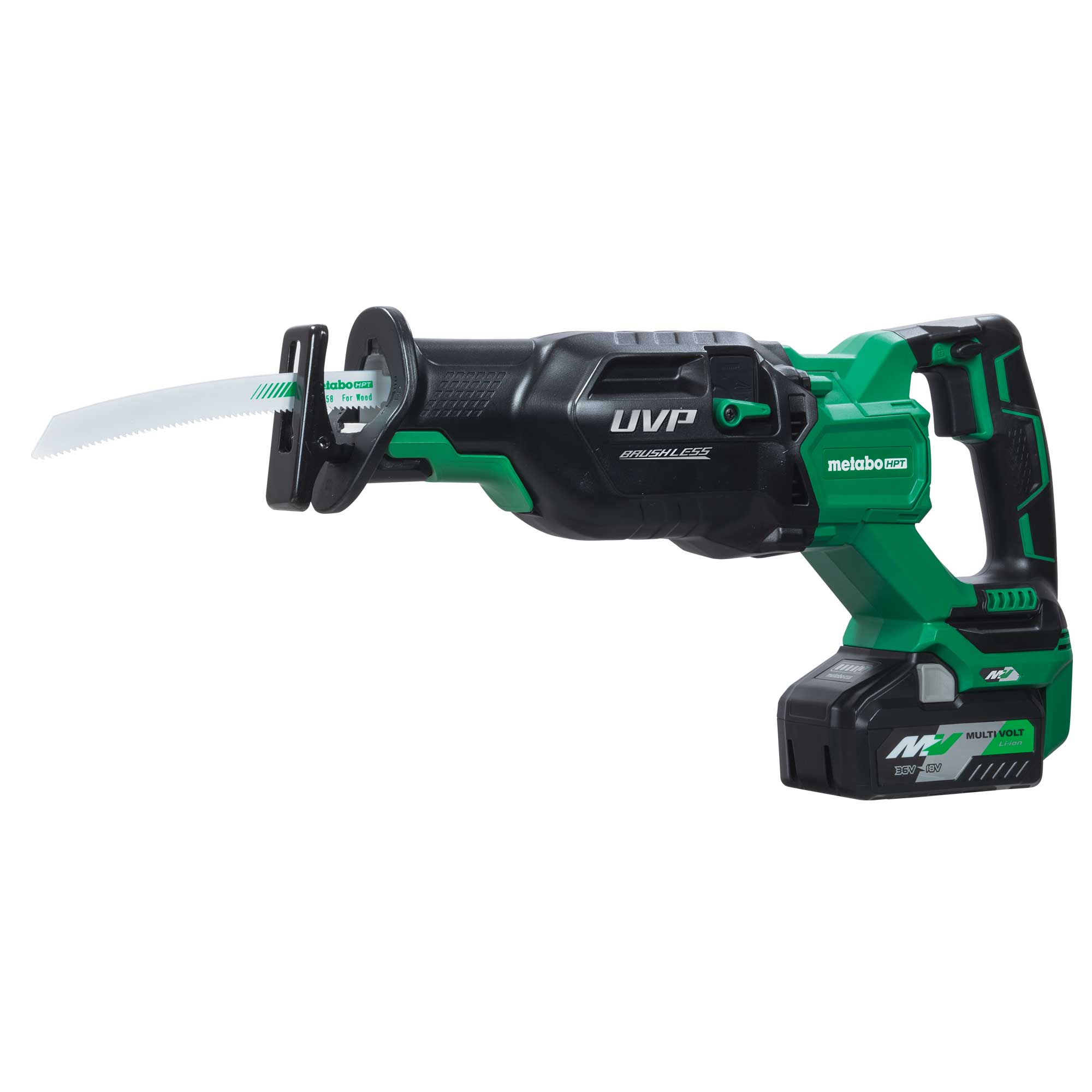 METABO CR36DAM 36V MultiVolt™ Cordless Brushless Reciprocating Saw Kit