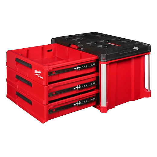 MILWAUKEE 48-22-8443 PACKOUT™ 3-Drawer Tool Box