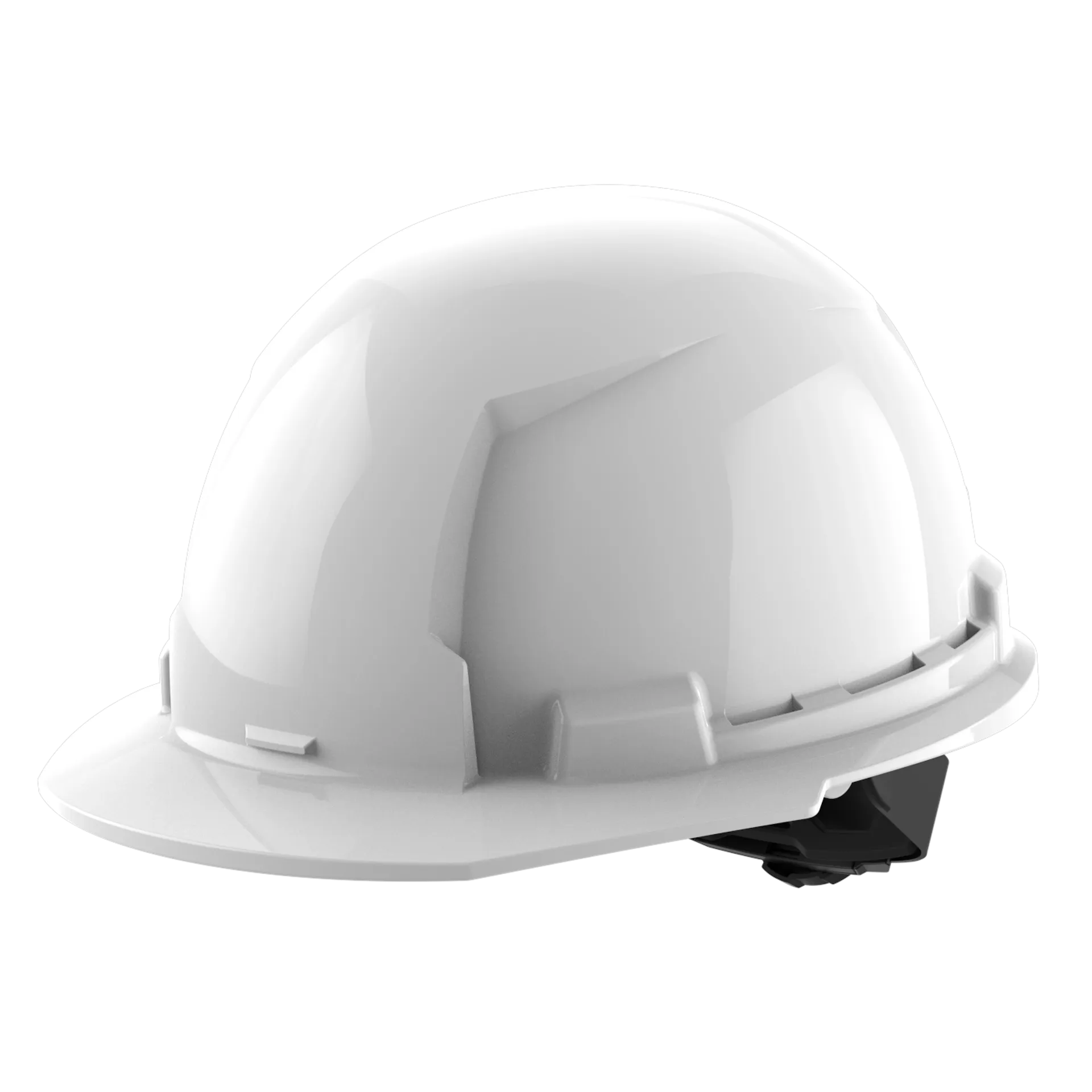 MILWAUKEE 48-73-1100 BOLT™ White Front Brim Hard Hat w/4pt Ratcheting Suspension (USA) - Type 1, Class E