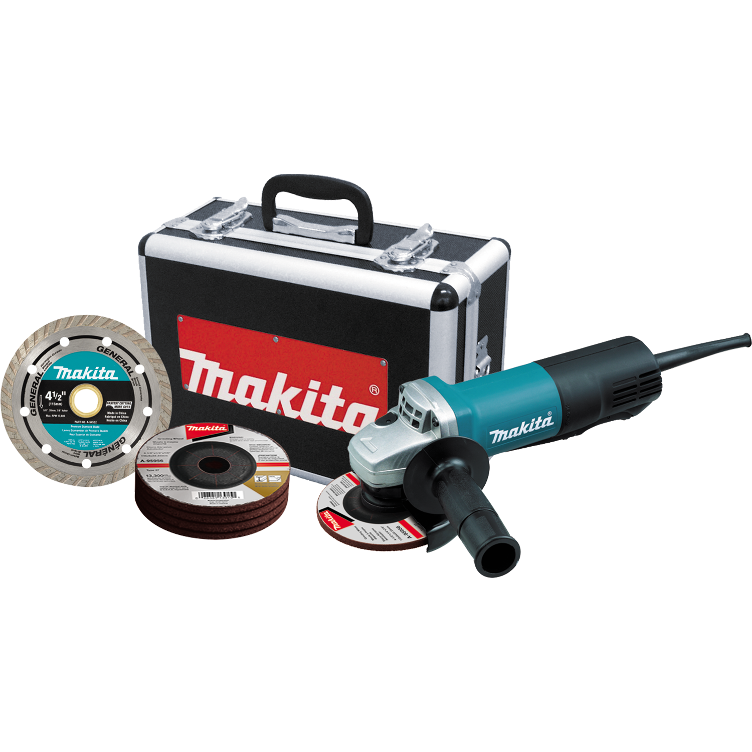 MAKITA 9557PBX1 4‑1/2