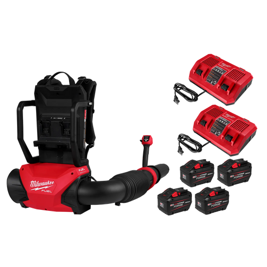 MILWAUKEE 3009-24HD M18 FUEL™ Dual Battery Backpack Blower Kit