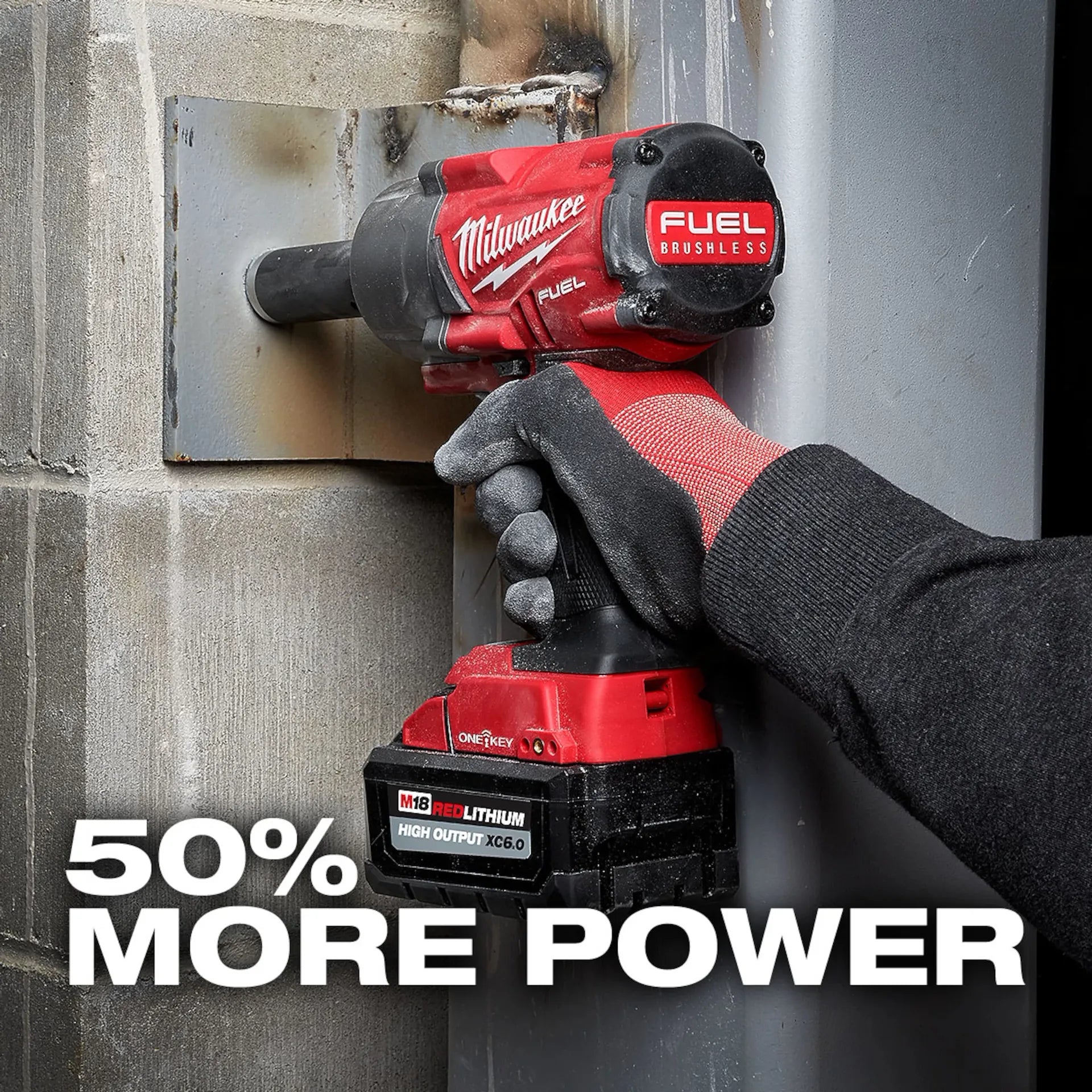 MILWAUKEE 48-11-1865 M18™ REDLITHIUM™ HIGH OUTPUT™ XC6.0 Battery Pack