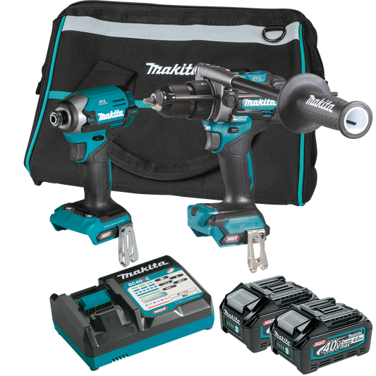 MAKITA GT201SM 40V max XGT® Brushless Cordless 2‑Pc. Combo Kit (4.0Ah)