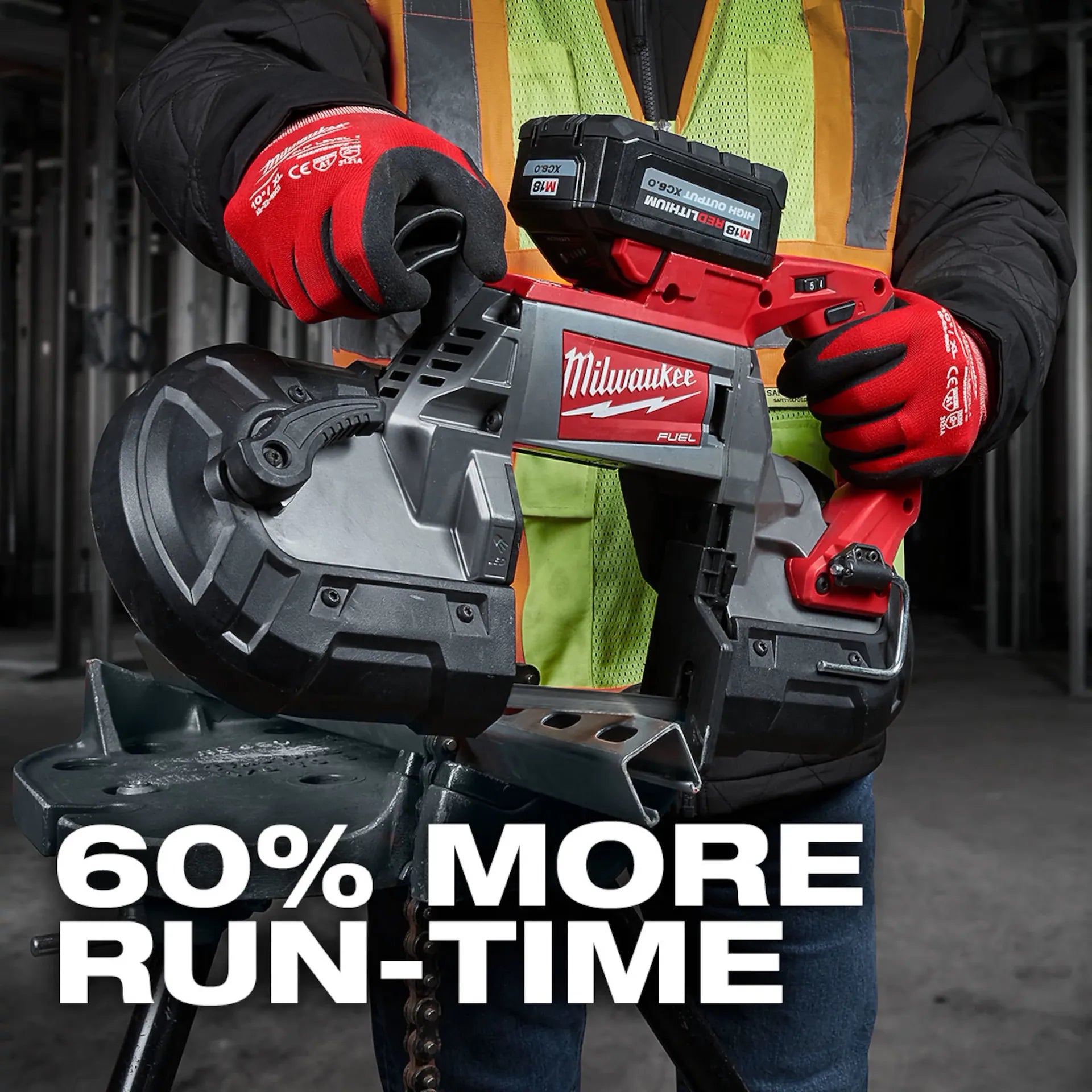 MILWAUKEE 48-11-1865 M18™ REDLITHIUM™ HIGH OUTPUT™ XC6.0 Battery Pack