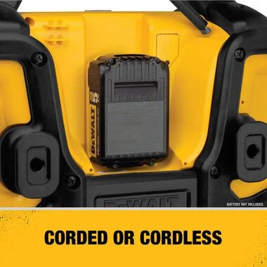 DEWALT DCR025 Jobsite Radio Charger with BLUETOOTH®