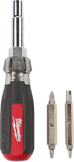MILWAUKEE 48-22-2881 13in1 Cushion Grip Screwdriver with Schrader Bit