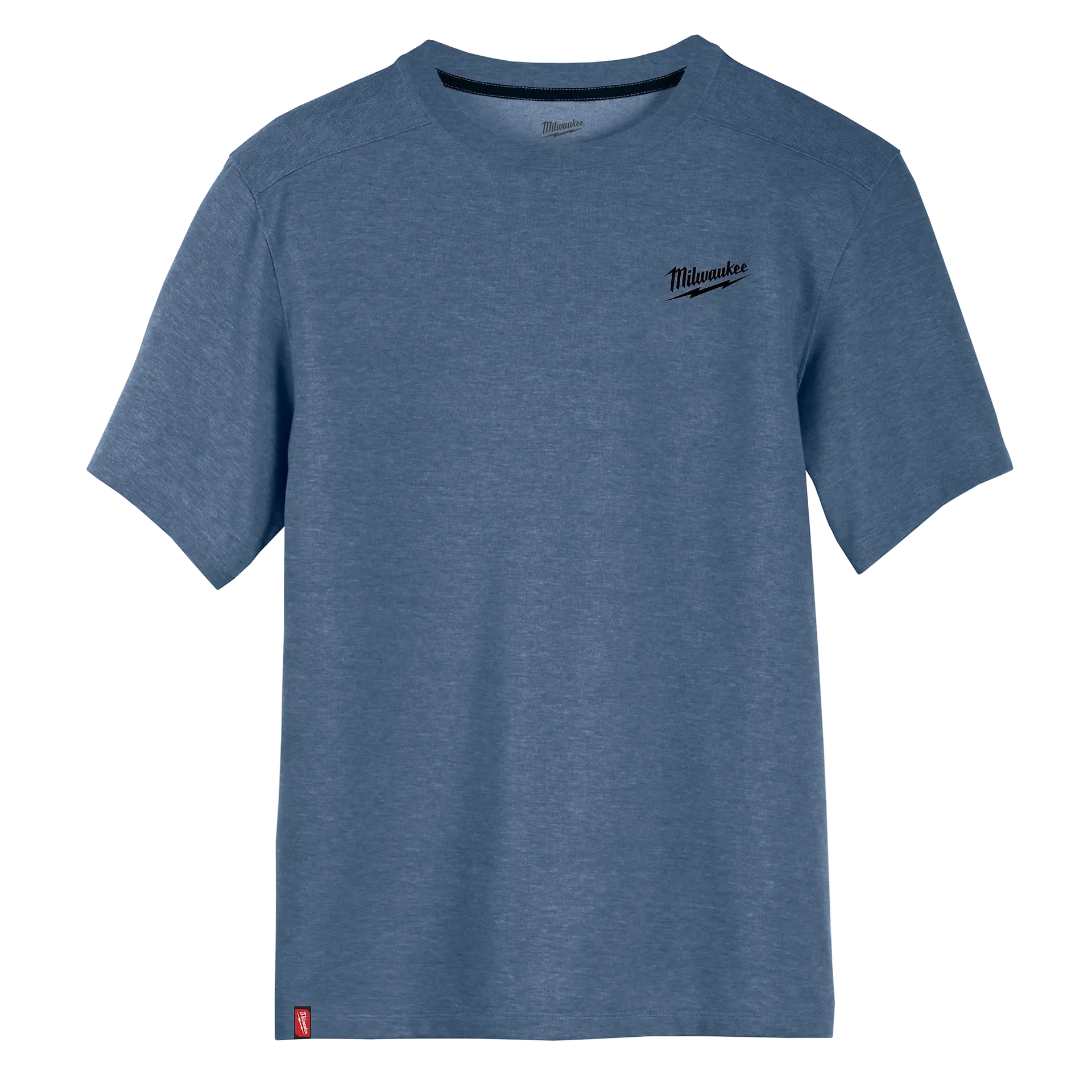 MILWAUKEE 603BL FREEFLEX™ Hybrid Work Tee - Short Sleeve - BLUE