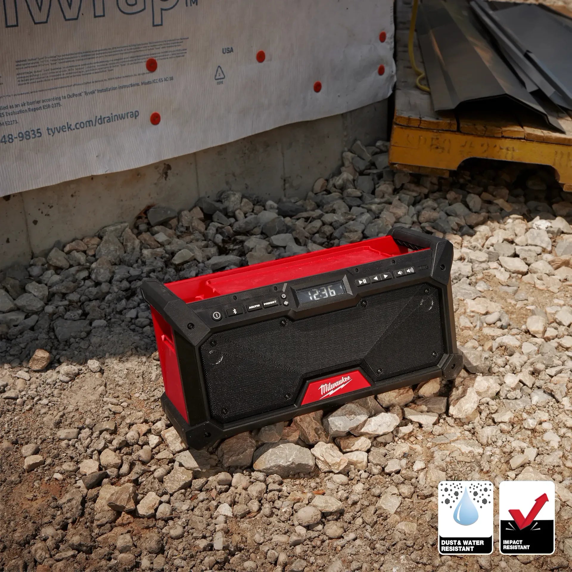 MILWAUKEE 2952-20 M18™ Bluetooth® Jobsite Radio