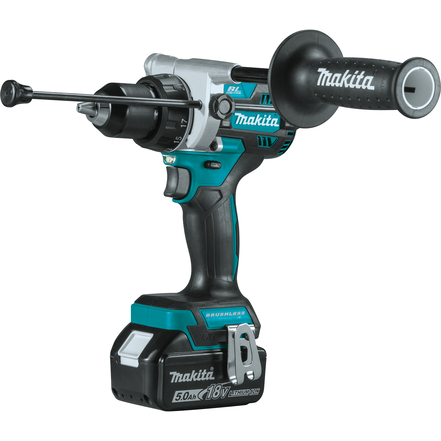 MAKITA XT616PT 18V LXT® Lithium‑Ion Brushless Cordless 6‑Pc. Combo Kit (5.0Ah)