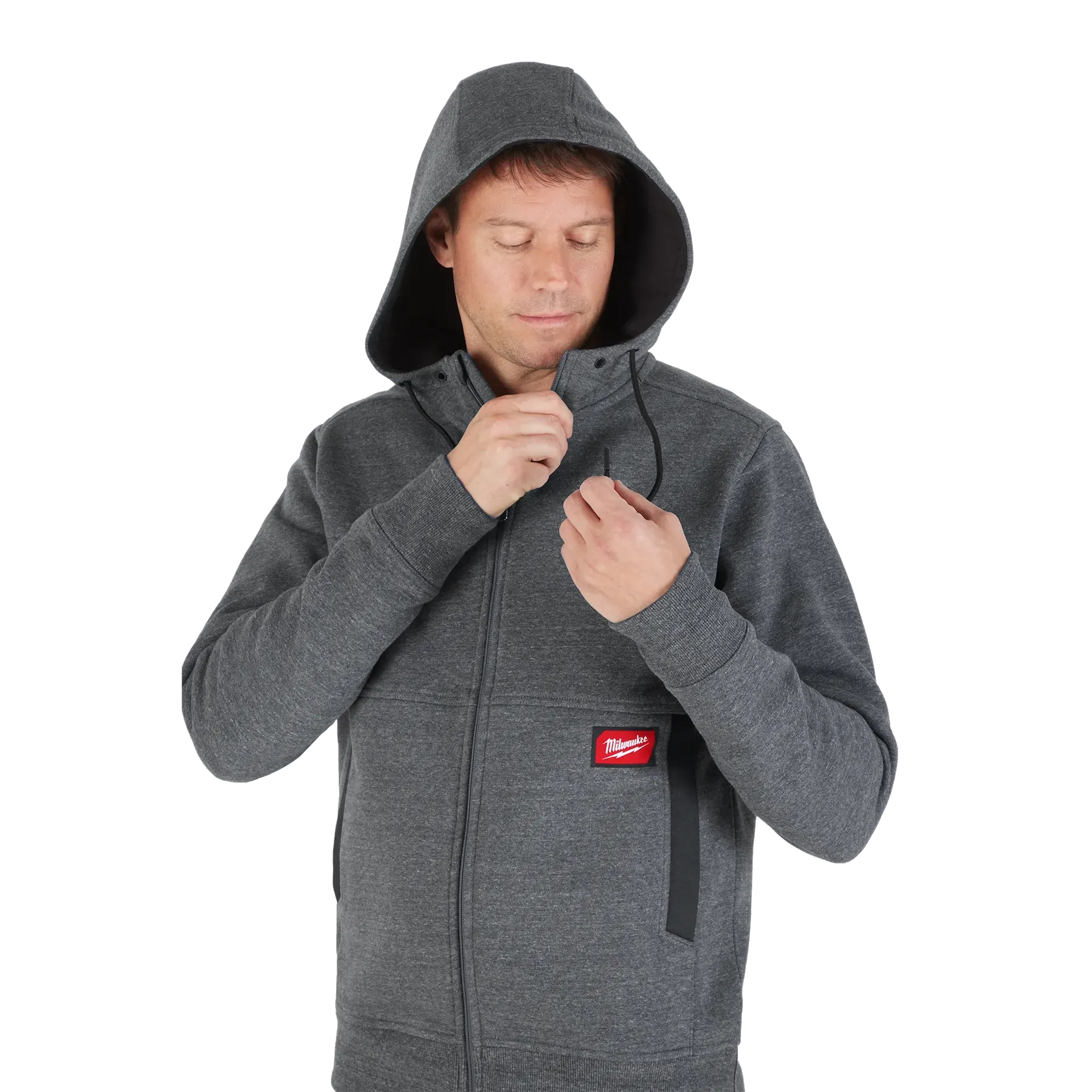 MILWAUKEE M250G GRIDIRON™ Full-Zip Hoodie - GRAY