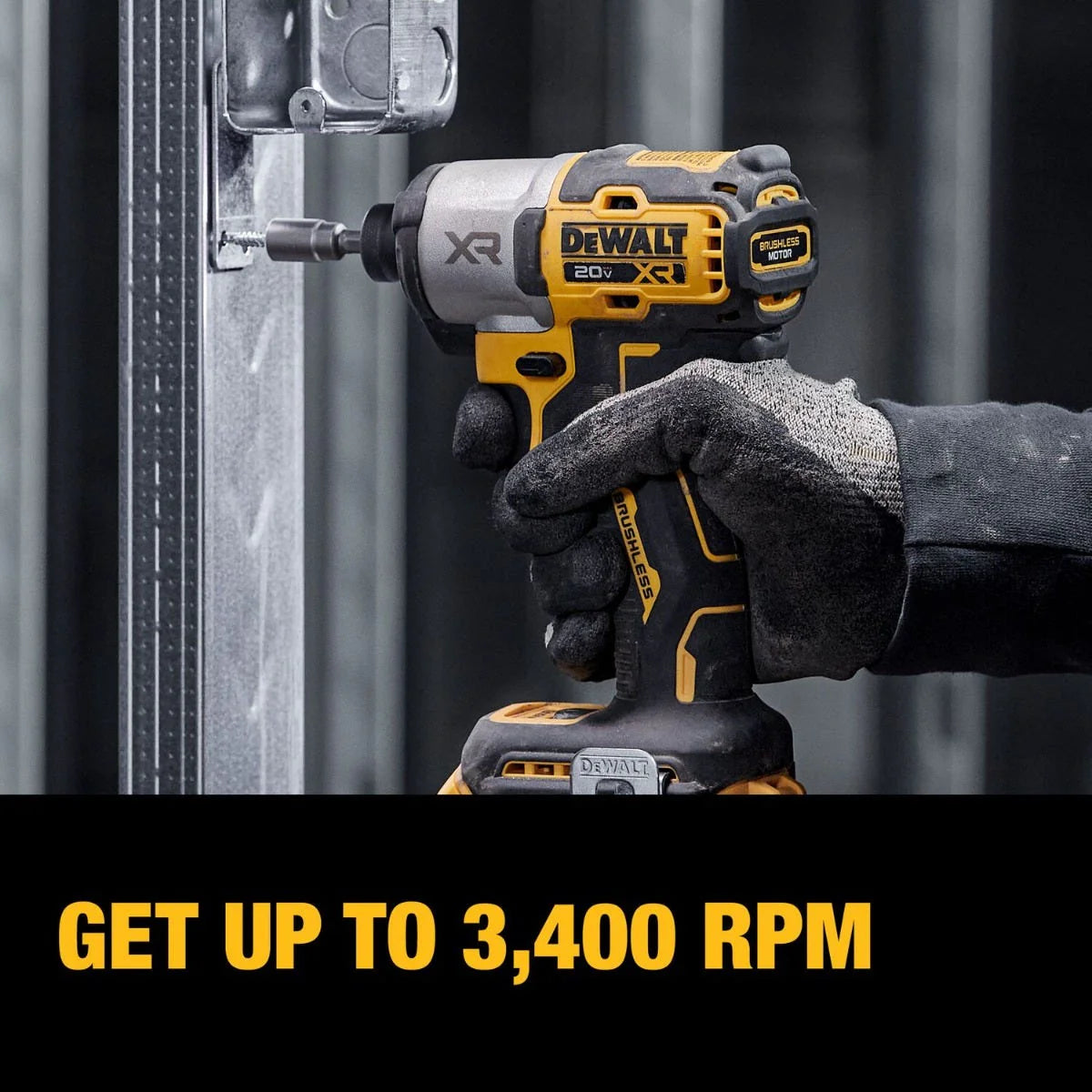 DEWALT DCK2101QQ2 20V MAX*XR 2-Tool Hammer Drill/Impact Combo Kit