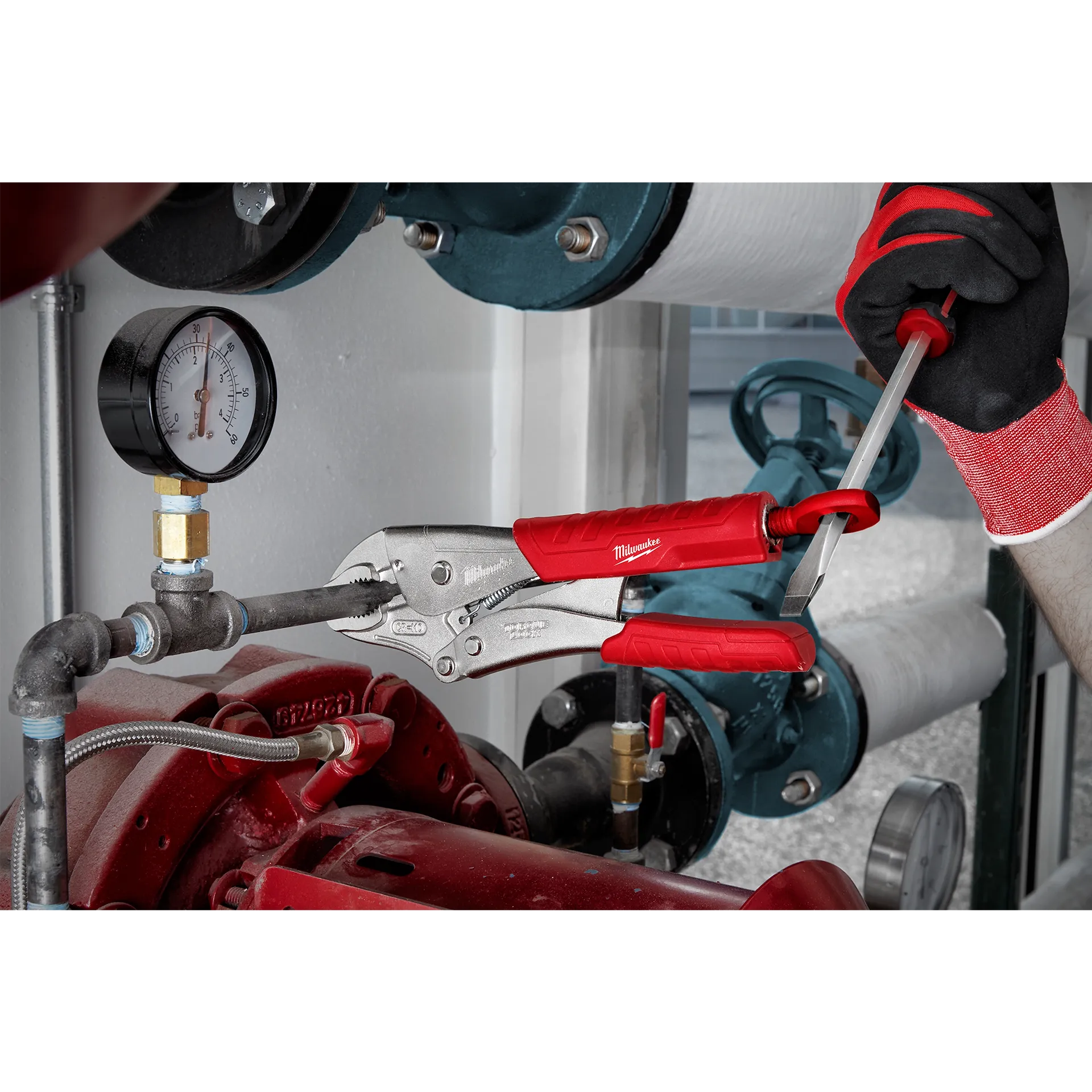 MILWAUKEE 48-22-3402 2PC PRO LOCKING PLIERS SET