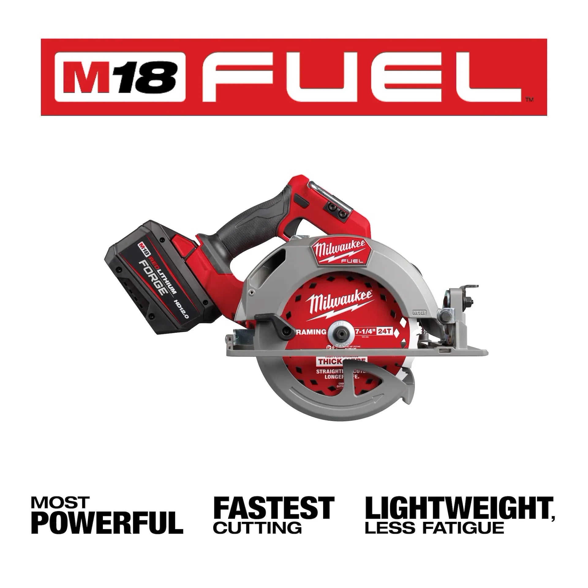 MILWAUKEE 2834-21HD M18 FUEL™ 7-1/4” Circular Saw Kit