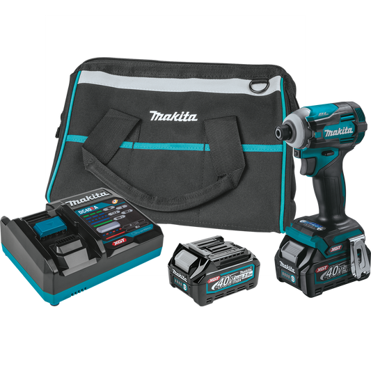 MAKITA GDT01D 40V MAX XGT PREMIUM 4-SPEED IMPACT DRIVER KIT