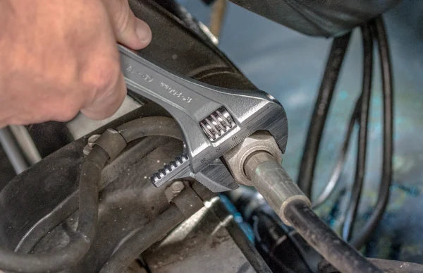 CHANNEL LOCK 808PW 8-inch Reversible Jaw Adjustable Wrench