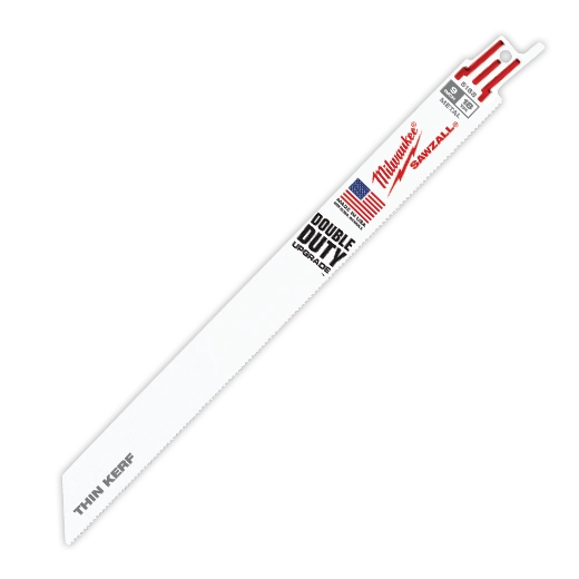 MILWAUKEE 48-00-5188 THIN KERF SAWZALL BLADE 18T 9L 5PK