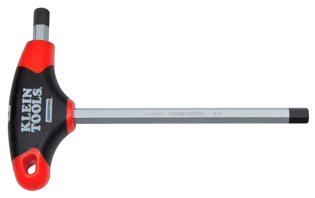 KLEIN JTH6E15 3/8-Inch Hex Key, Journeyman™ T-Handle, 6-Inch