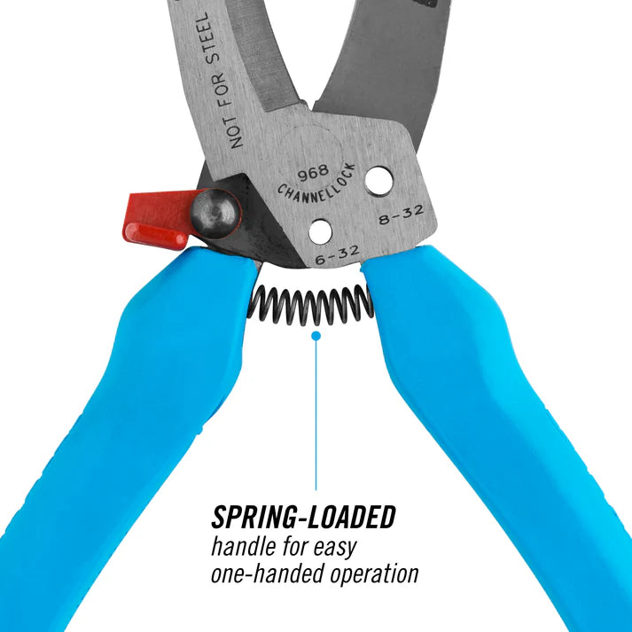 CHANNEL LOCK 968 7.5-inch Forged Wire Stripper