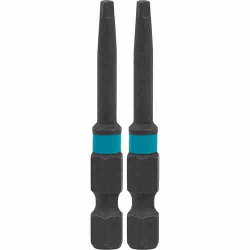 MAKITA A-96693 ImpactX™ #1 Square Recess 2″ Power Bit, 2/pk