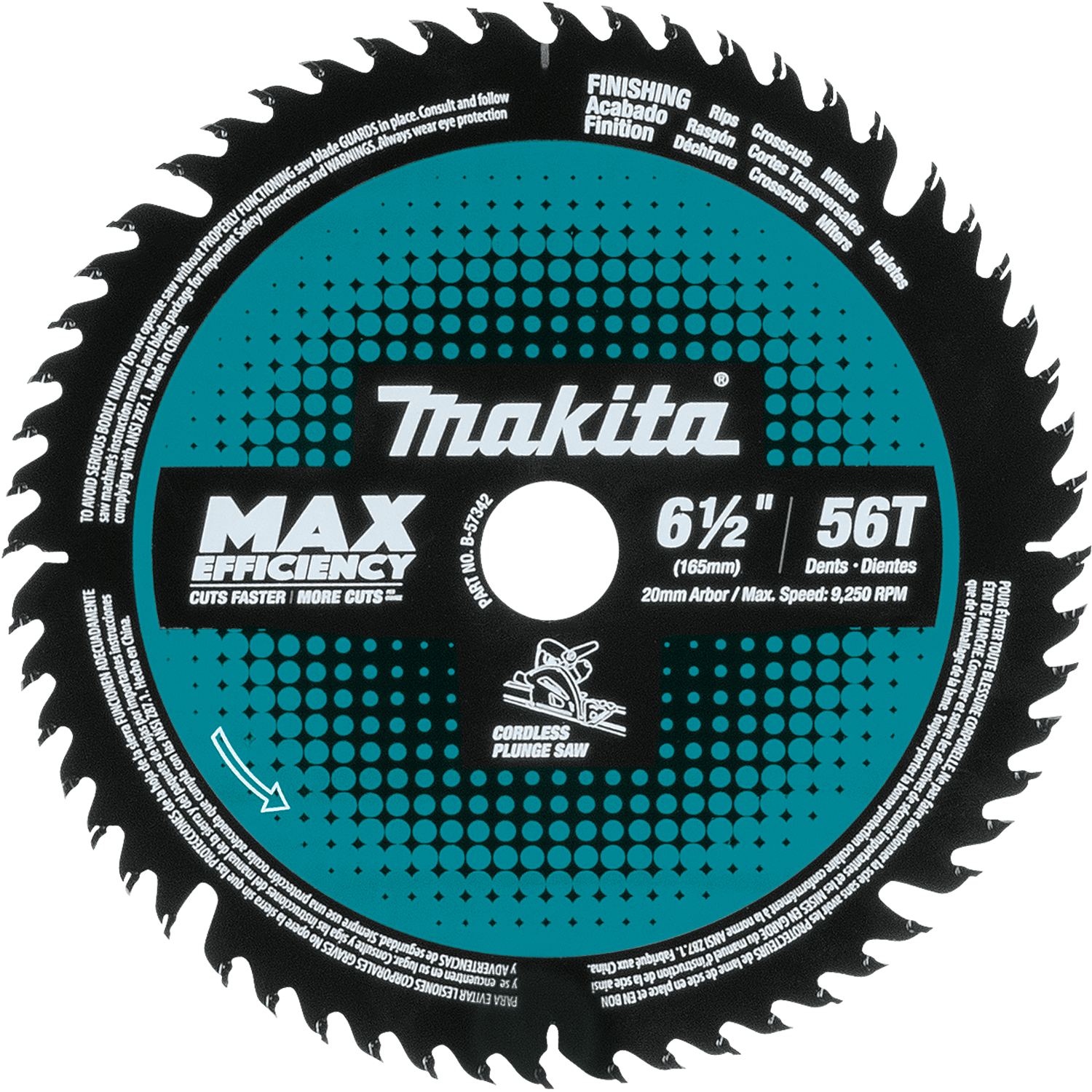MAKITA B-57342 6‑1/2