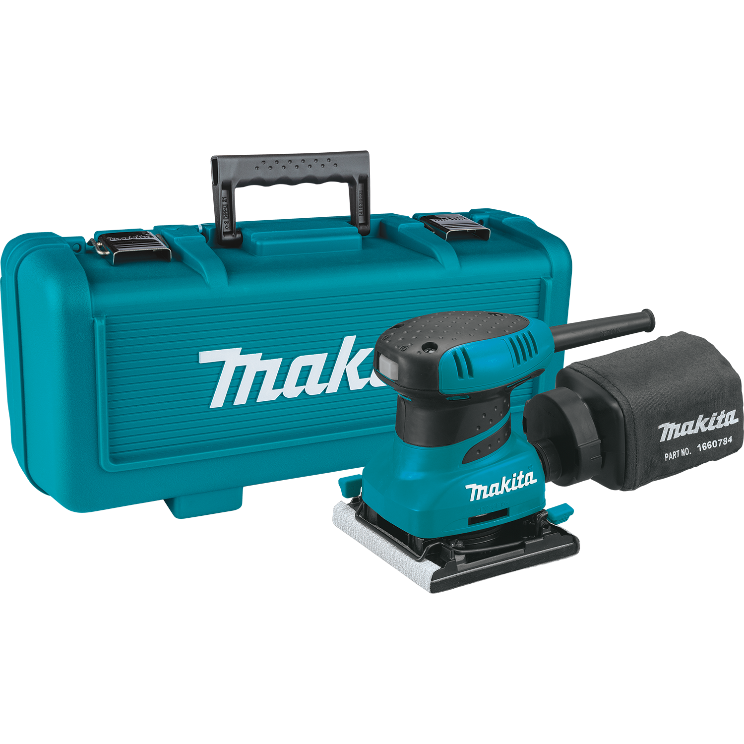 MAKITA BO4556K 1/4 Sheet Finishing Sander, with Tool Case
