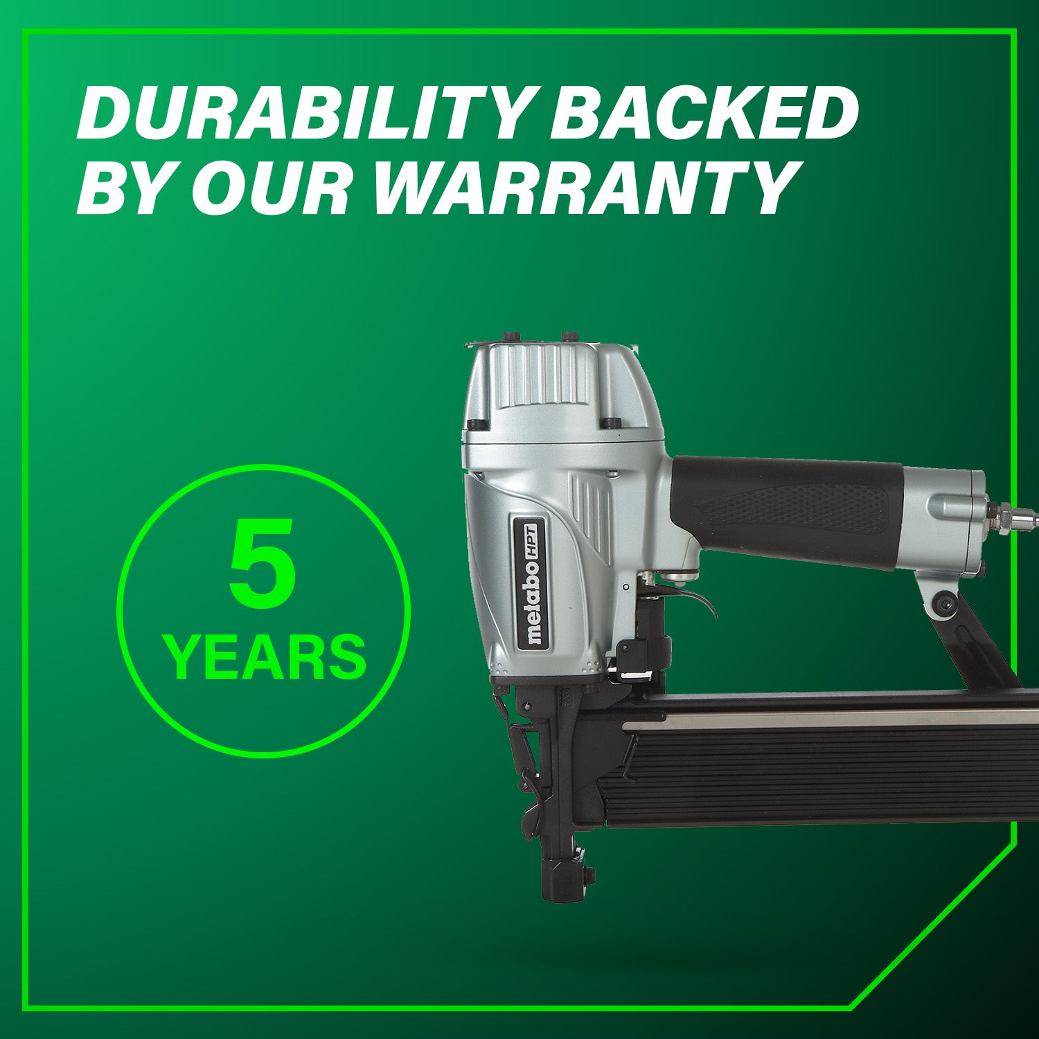 METABO N5008AC2M 16 Gauge 7/16 Inch Standard Crown Stapler