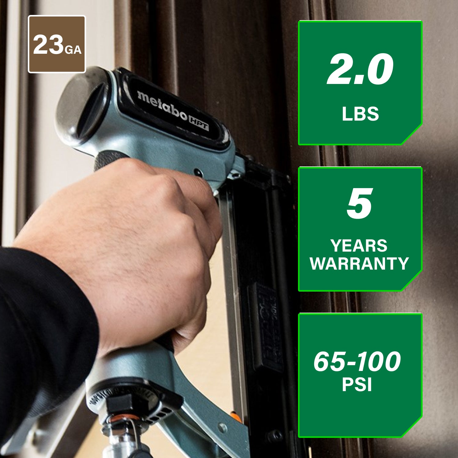 METABO NP35AM 1-3/8 Inch 23 Gauge Micro Pin Nailer