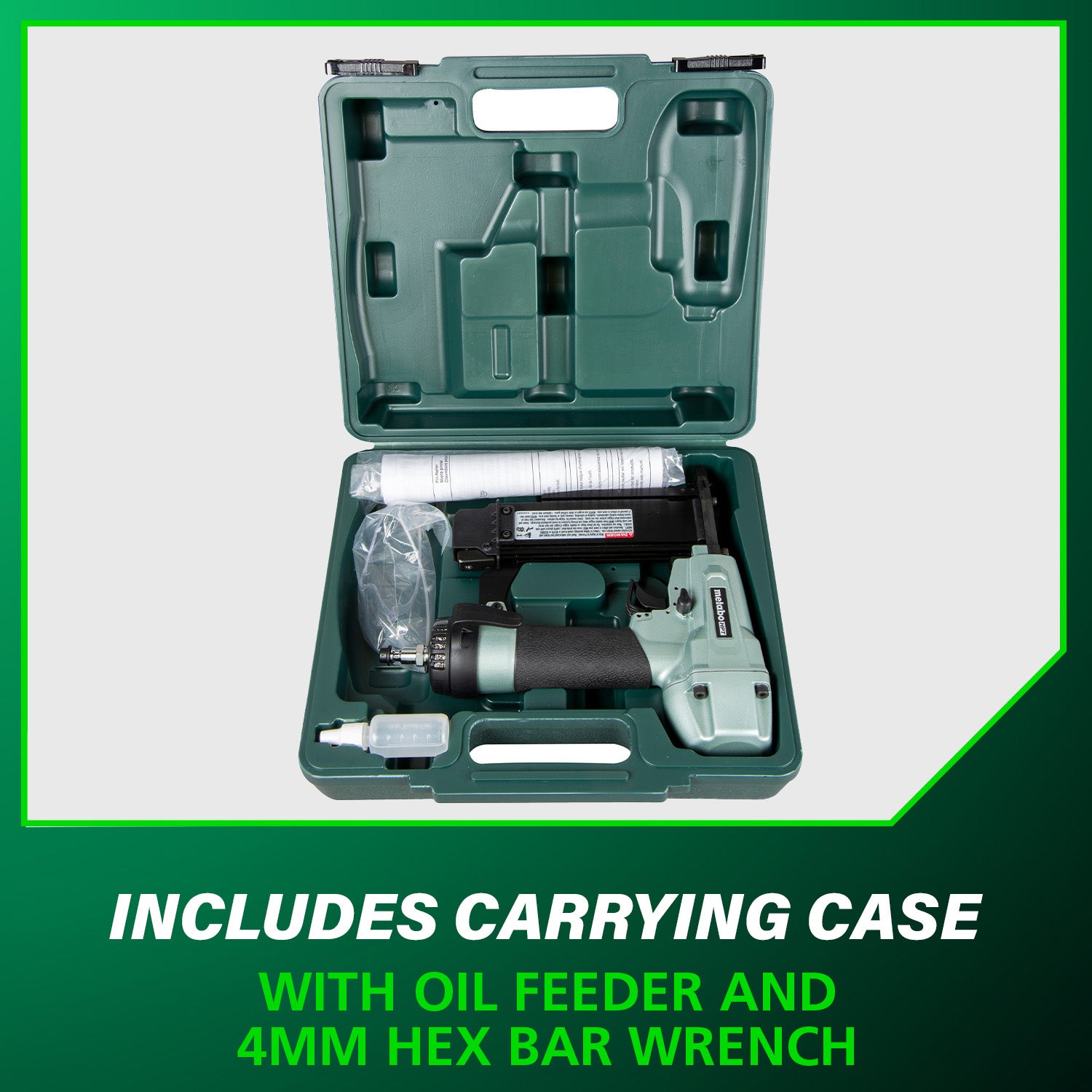 METABO NP50AM 23 Gauge 2 Inch PRO Pin Nailer