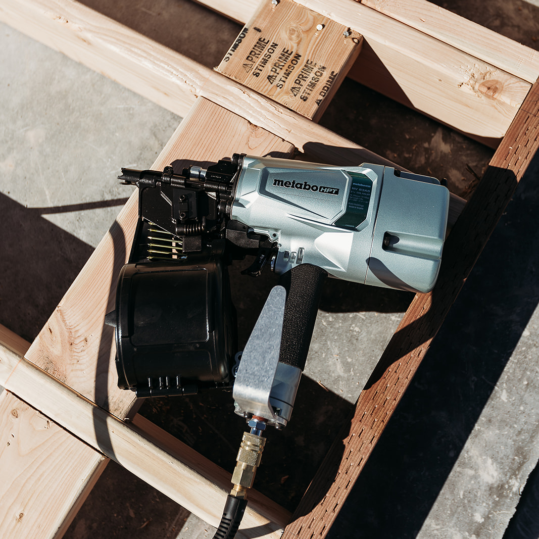 METABO NV83A5M 3-1/4 Inch Coil Framing Nailer