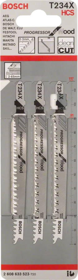 Bosch T234X 5-Piece 4-1/2