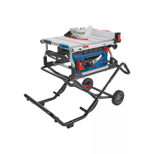 BOSCH GTS15-10 10" JOB-SITE TABLE SAW W/ GRAVITY-RISE STAND