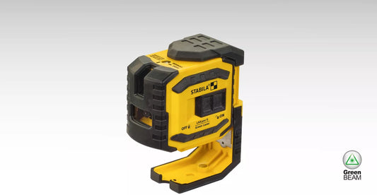 Stabila 03185 LAX300G Green Beam Cross Line Plus Plumb Dots Laser Level