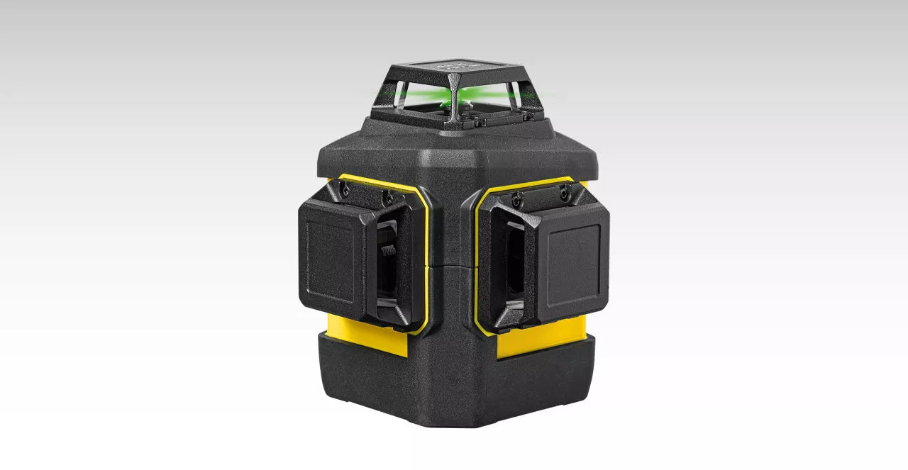 STABILA 03420 LAX 600G 3PLANE/ 360 GREEN BEAM LASER 7PC KIT