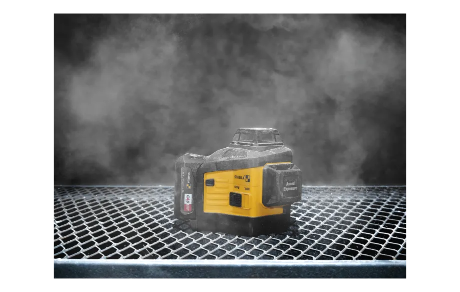 STABILA 03421 LAX 600 G 12V System Multi-Line Laser – Green Beam, 3x 360°, Self-Leveling w/ REC230RG Receiver