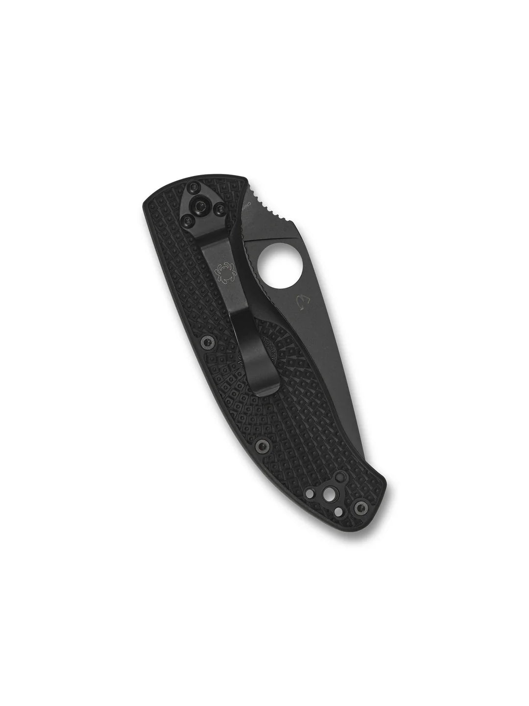 Spyderco Tenacious Lightweight Black Blade - PlainEdge (C122PBBK)