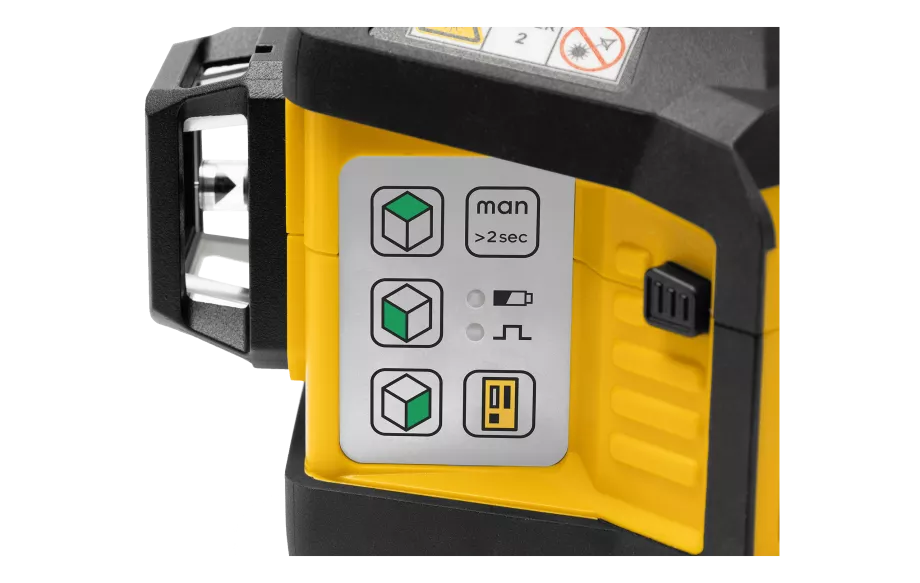 STABILA LAX 600 G 12V Multi-Line Laser – 3×360° Green Lines, Self-Leveling, IP65