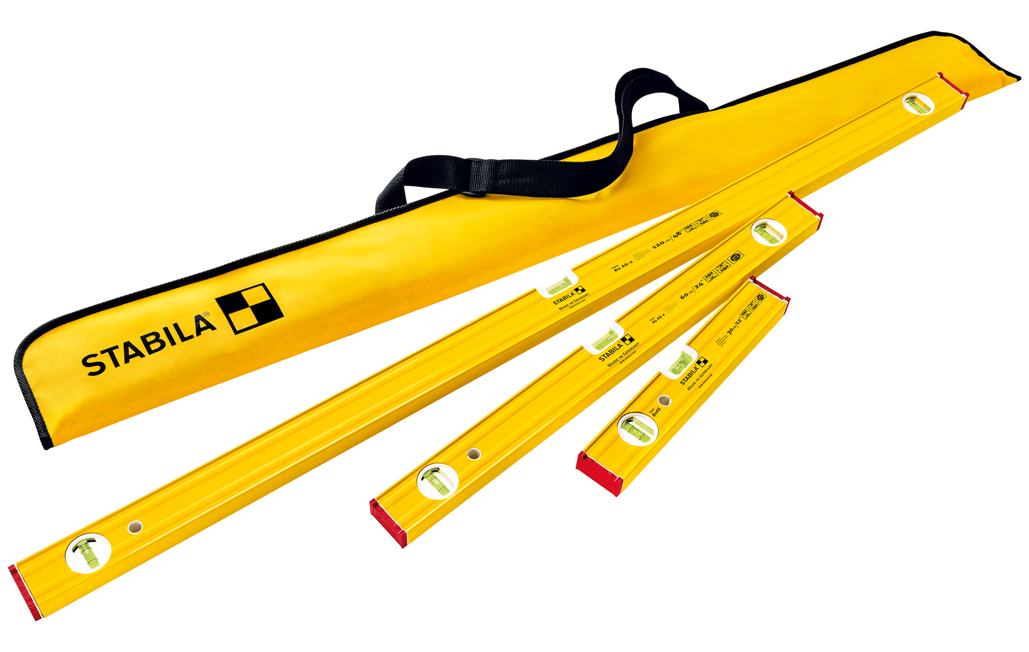 Stabila 29840 Pro Set 80 AS Spirit Levels – 12