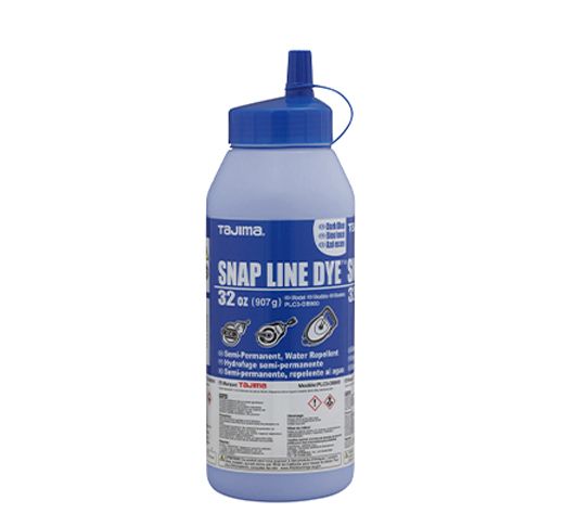 Tajima Chalk Snap Line Dye 32oz Dark Blue, 32 oz. / 907 g