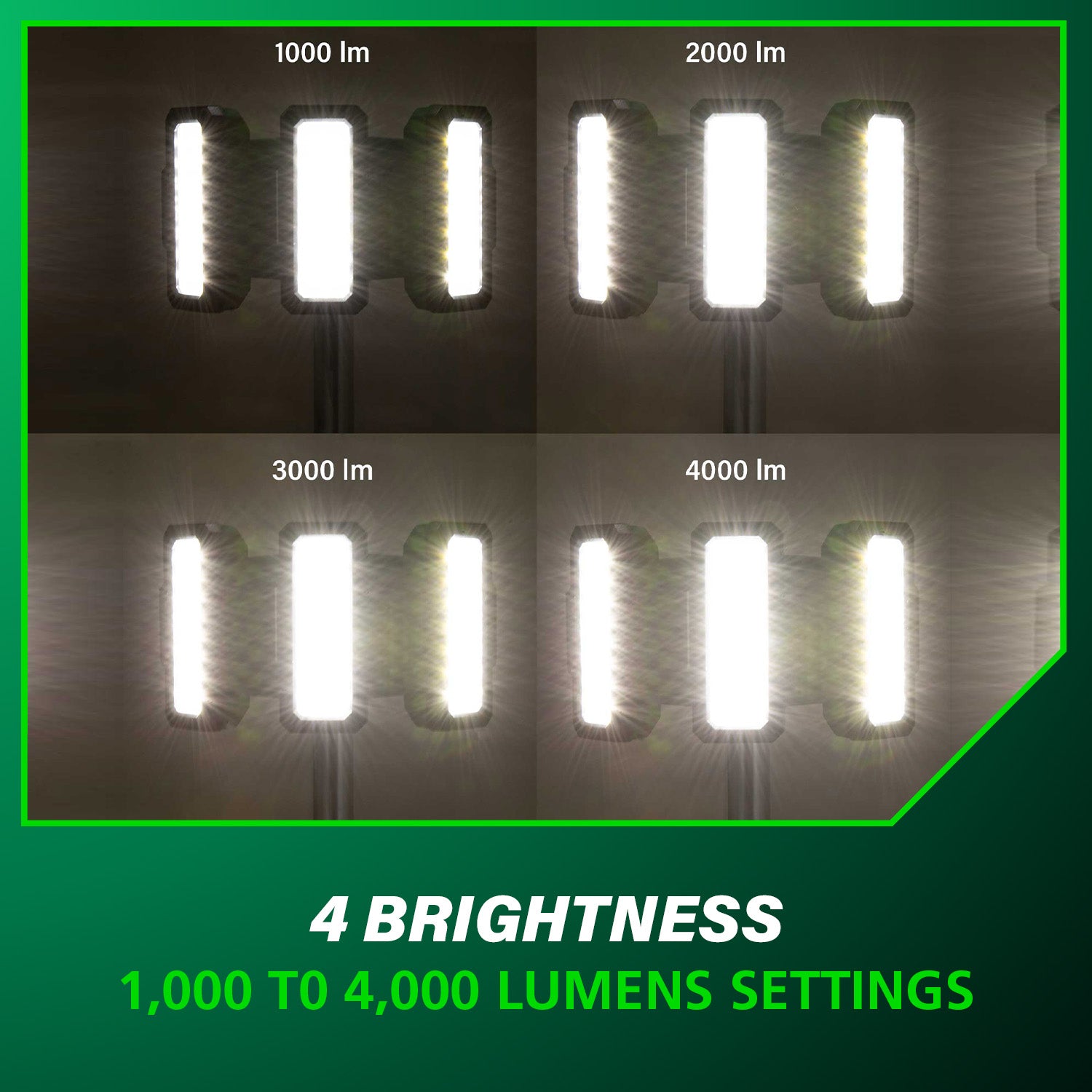 METABO UB18DG 18V MultiVolt™ Cordless 4,000 Lumen LED Tripod Site Light (Tool Body Only)