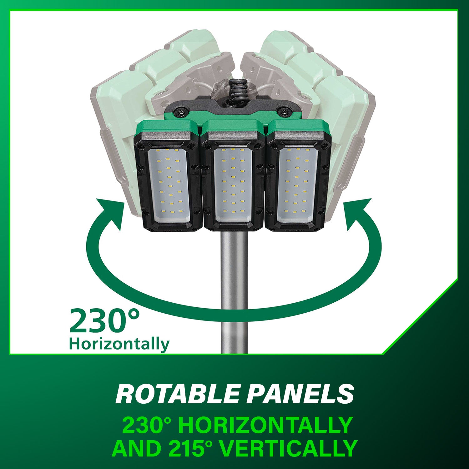 METABO UB18DG 18V MultiVolt™ Cordless 4,000 Lumen LED Tripod Site Light (Tool Body Only)